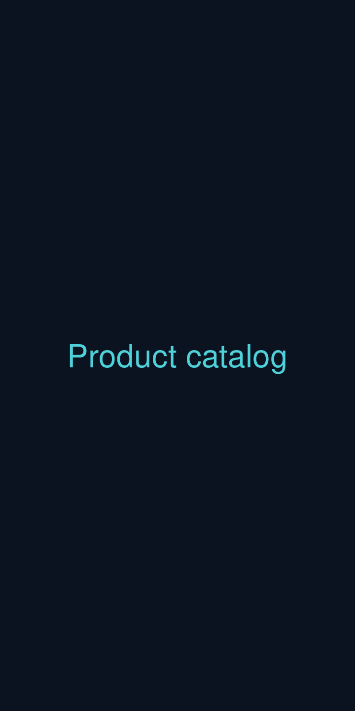 Pengo inventory screen